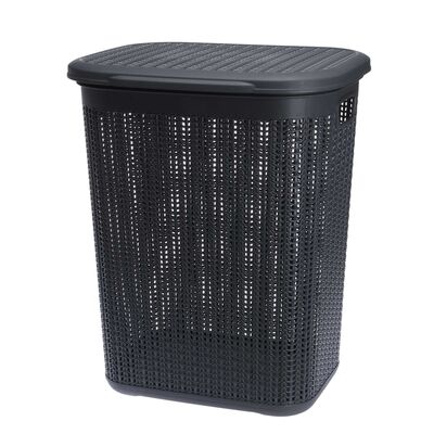 Kosz na bieliznę 50 l WILLOW grafitowy