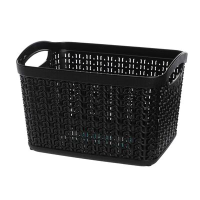 Koszyk prostokątny M 3,3 l WILLOW czarny