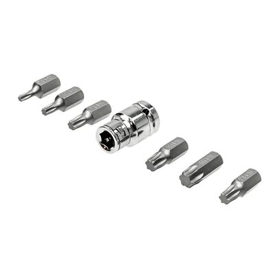 Nasadka z bitami TORX 7 części FASTER TOOLS