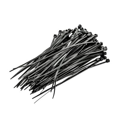 Komplet opasek samochodowych czarnych 90 x 2,5 mm FASTER TOOLS