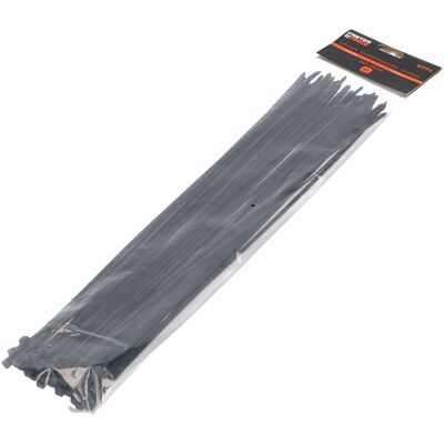 Komplet opasek samochodowych czarnych 360 x 4,8 mm FASTER TOOLS