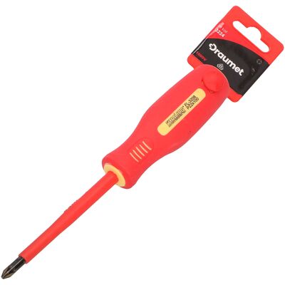 Wkrętak VDE 1000V pozidriv PZ2 x 100 mm DRAUMET
