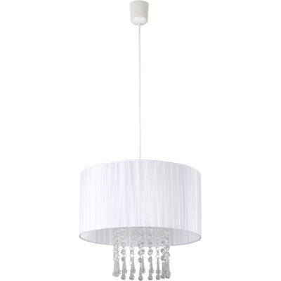 Lampa wisząca Wenecja biała Lampex