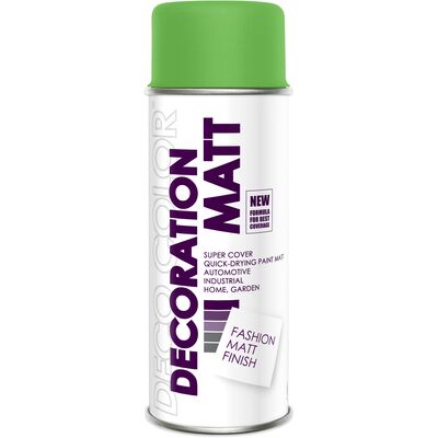 Lakier Decoration Matt Ral 6018 zielony jasny 0,4 l DECO COLOR