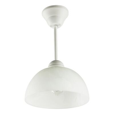 Lampa wisząca Cyrkonia A biała Lampex