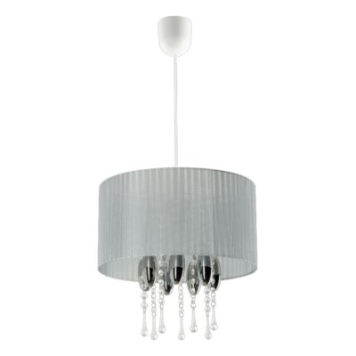 Lampa wisząca Camilla popiel Lampex