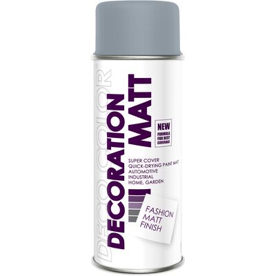 Lakier Decoration Matt Ral 7001 szary 0,4 l DECO COLOR