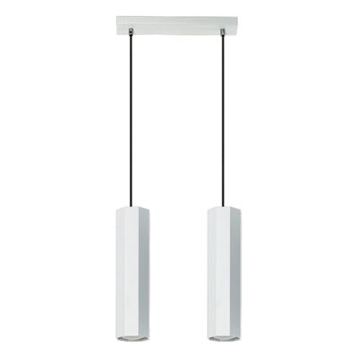 Lampa wisząca Astral 2 biała Lampex
