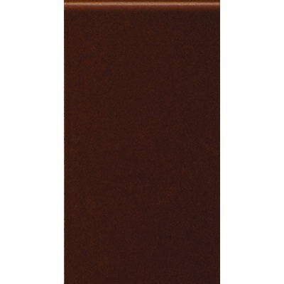 Parapet szkliwiony 245 x 135 x 13 mm brązowy