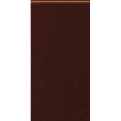 Parapet szkliwiony 300 x 148 x 13 mm brązowy
