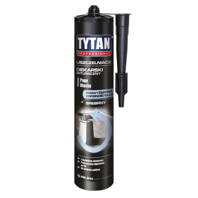 Uszczelniacz blacharski srebrny 310 ml Tytan