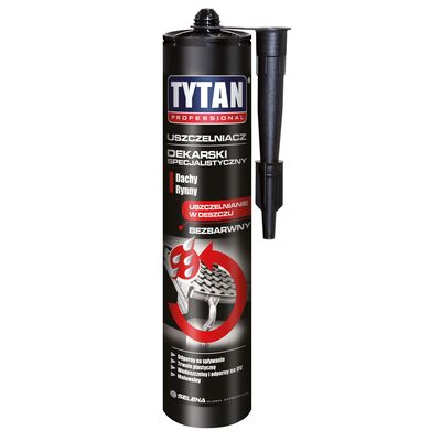 Uszczelniacz dekarski specjalistyczny bezbarwny 310 ml Tytan