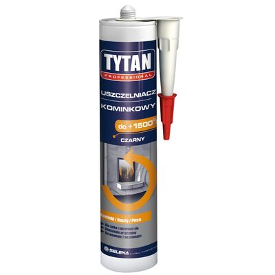 Uszczelniacz kominkowy 1250C 310 ml Tytan