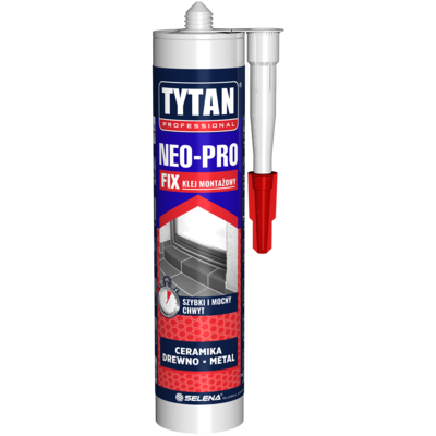 Klej montażowy Neo Pro 310 ml Tytan