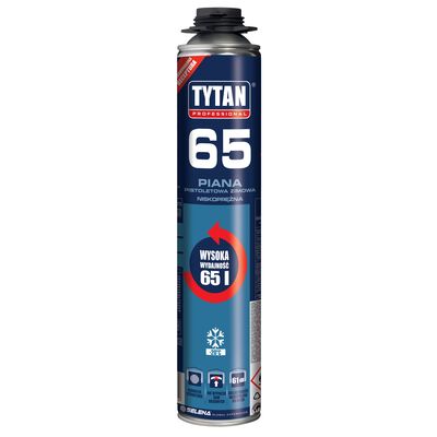 Piana pistoletowa 65 O2 zima 750 ml Tytan