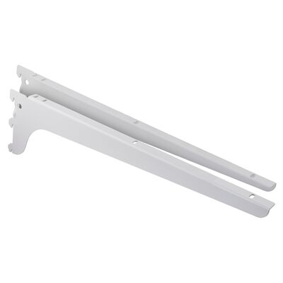 Wspornik system pojedynczy kątowy, komplet L+P, WSK 480 biały VELANO