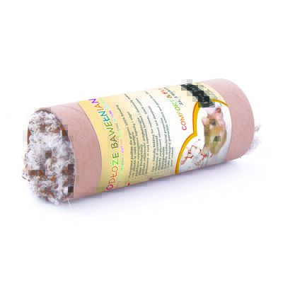 Tuba z bawełną dla gryzoni Pet Inn