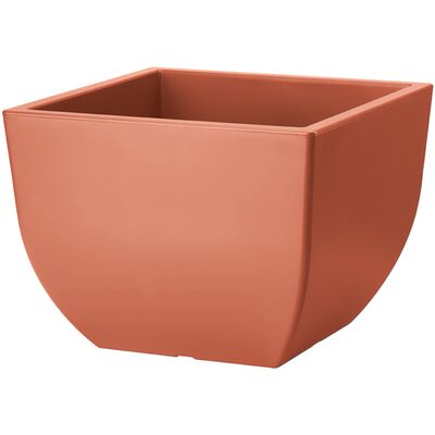 Donica MUNA kwadratowa 30 cm terrakota