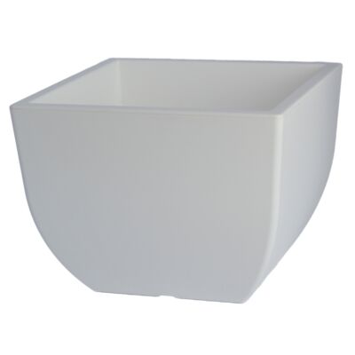 Donica MUNA kwadratowa 30 cm biały