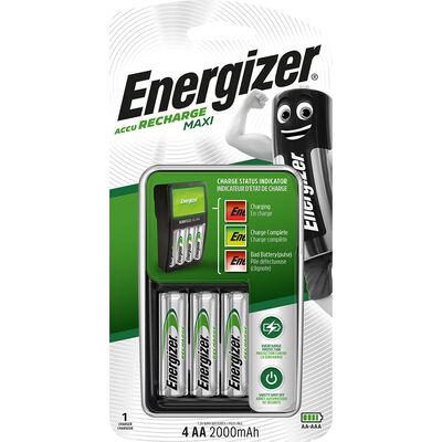 Ładowarka Maxi +4AA Power+ 2000 mAh Energizer