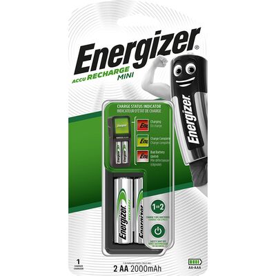 Ładowarka Mini +2AA2000 mAh Energizer