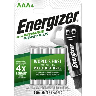 Akumulator AAA Power+ 4 szt. Energizer