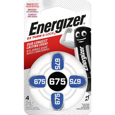 Bateria Słuchowa Power Seal 675/8 szt. Energizer