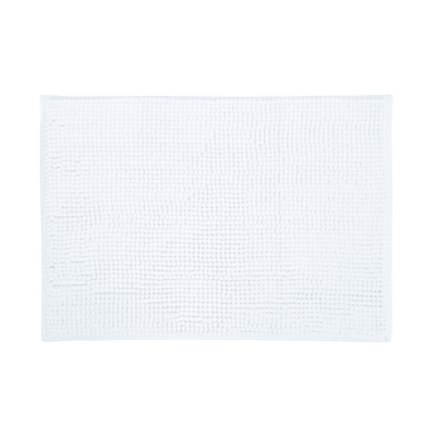Dywanik chenille basic 60 x 40 cm biały