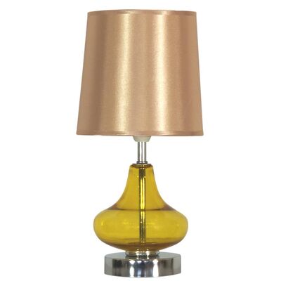 Lampka ALLADINA 1x40W E14 bursztyn
