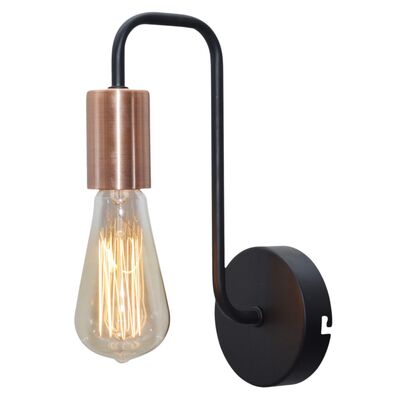 Kinkiet HERPE 1x60W E27 czarny CANDELLUX