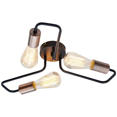 Lampa HERPE AMPLA 3x60W E27 czarny CANDELLUX