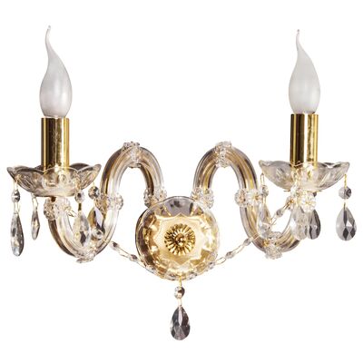 Kinkiet MARIA TERESA 2x40W E14 złoty CANDELLUX