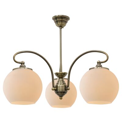 Lampa wisząca ORBIT 3x60W E27 patyna miedź CANDELLUX