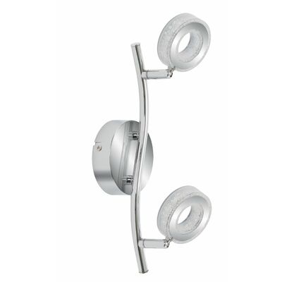 Listwa VINOLA 2x5W LED chrom 3000K CANDELLUX