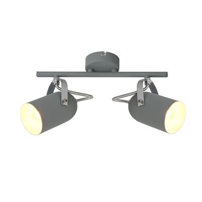 Listwa GRAY 2x40W E14 szary CANDELLUX
