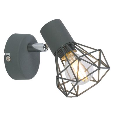 Kinkiet VERVE 1x40W E14 matowy szary CANDELLUX