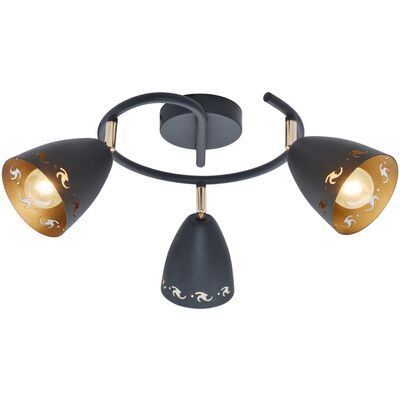 Spirala COTY 3x40W E14 czarny CANDELLUX