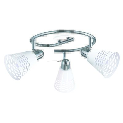 Spirala DISCOVERY 3x40W E14 chrom/biały CANDELLUX