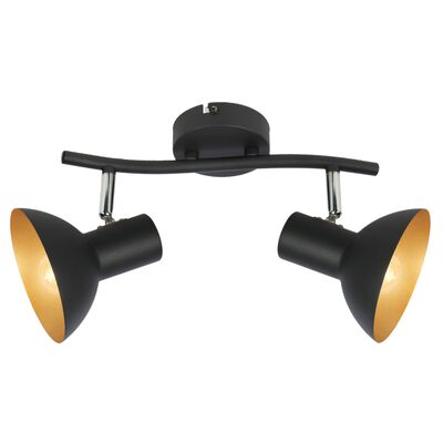 Listwa DISO 2x40W E27 czarny+złoto CANDELLUX