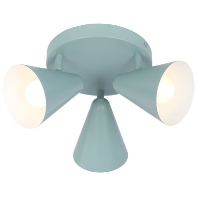 Plafon AMOR 3x40W E14 szary mat CANDELLUX