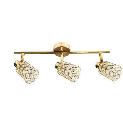 Listwa YORK 3x40W G9 mosiądz bez żarówek CANDELLUX
