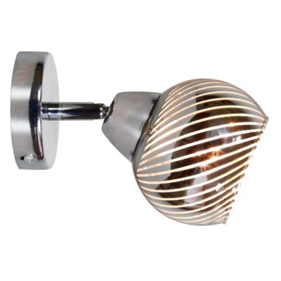 Kinkiet FORT 1x10W E14 LED chrom CANDELLUX