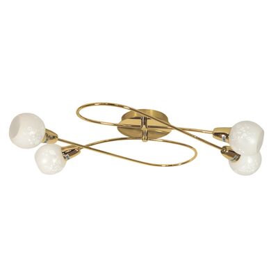 Plafon AVILA 4x40W E14 mosiądz CANDELLUX