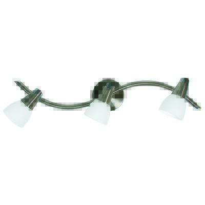 Listwa SELIA 3x40W G9 nikiel mat/chrom biały bez żarówek CANDELLUX