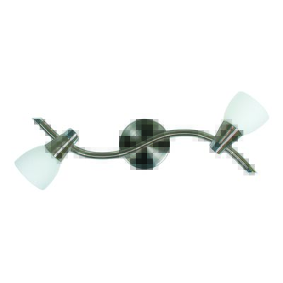 Listwa SELIA 2x40W G9 nikiel mat/chrom biały bez żarówek CANDELLUX