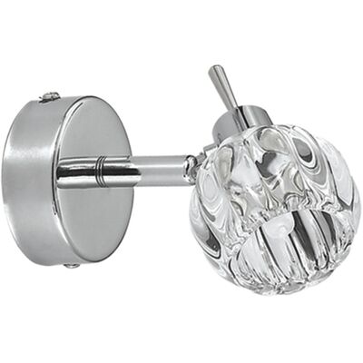 Kinkiet BOMBOLA 1x40W G9 chrom bez żarówek CANDELLUX