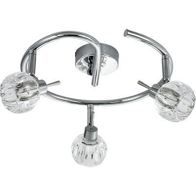 Spirala BOMBOLA 3x40W G9 chrom bez żarówek CANDELLUX
