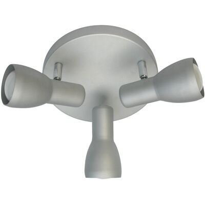Plafon PICARDO 3x40W E14 szaro-srebrny CANDELLUX