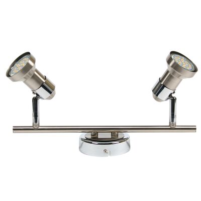 Listwa ARKON 2x50W GU10 satyna nikiel chrom bez żarówek CANDELLUX