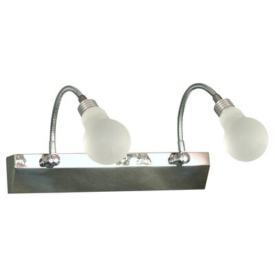 Kinkiet ACRYLIC LED 2x2W LED chrom biały CANDELLUX
